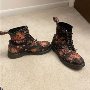 Floral Dr. Martens